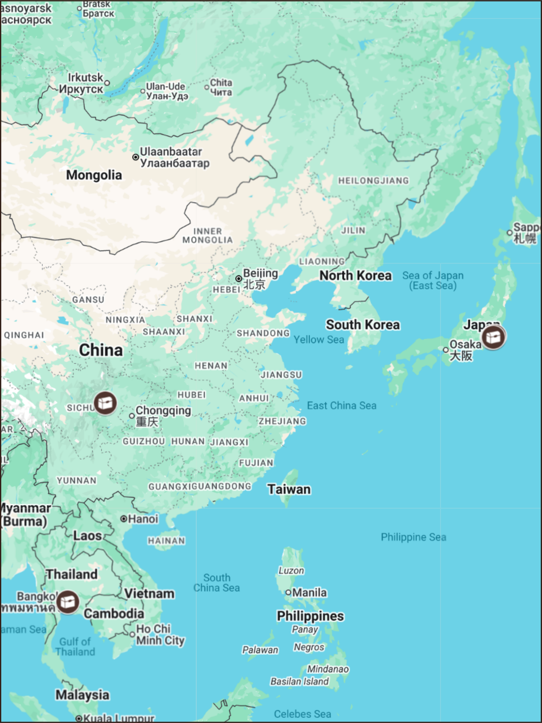 Z - The Antique & Flea Market Master Map