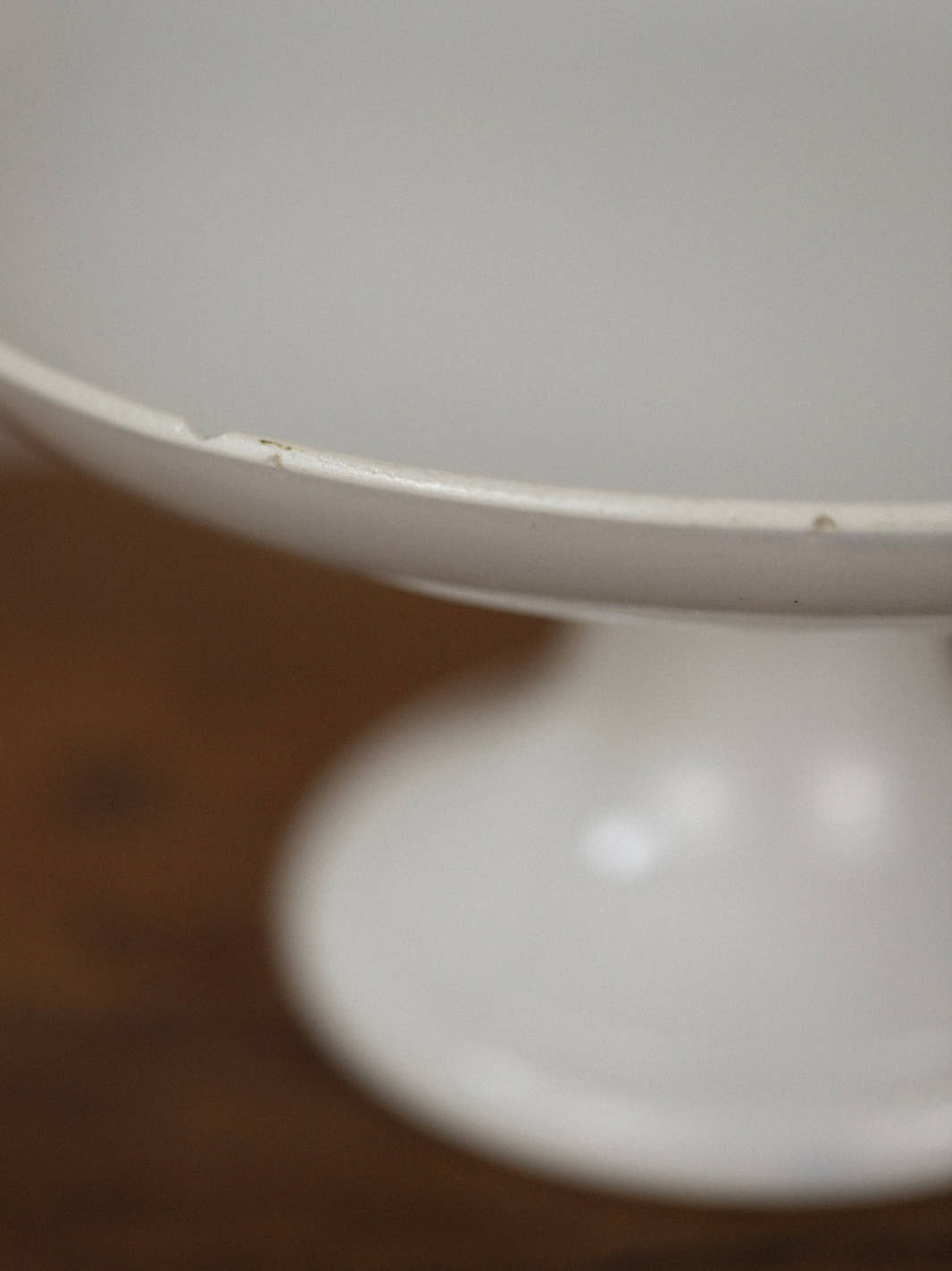 Antique Sarreguemines Ironstone Compotier