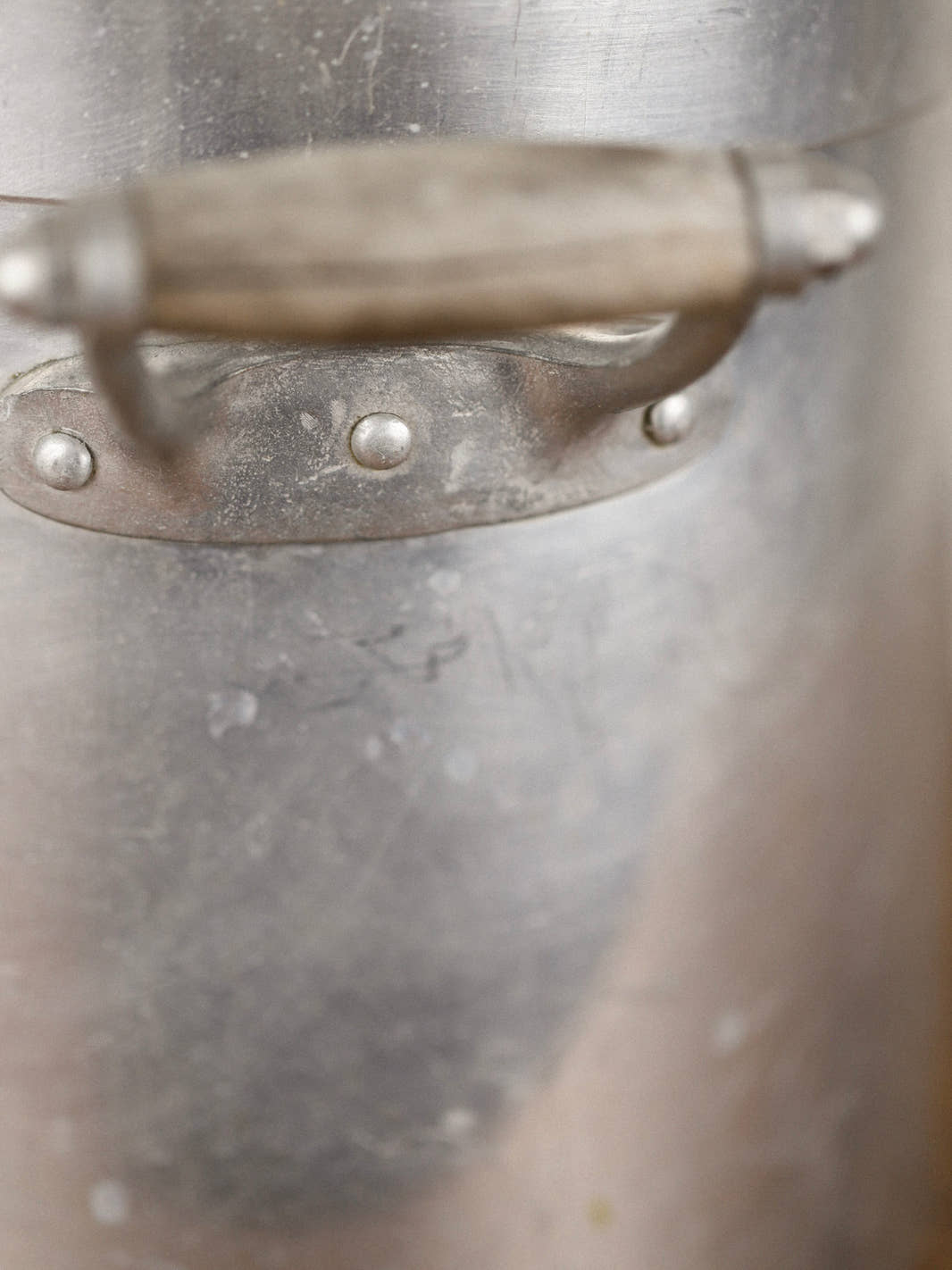 Vintage Farmhouse Tall Aluminum Pot