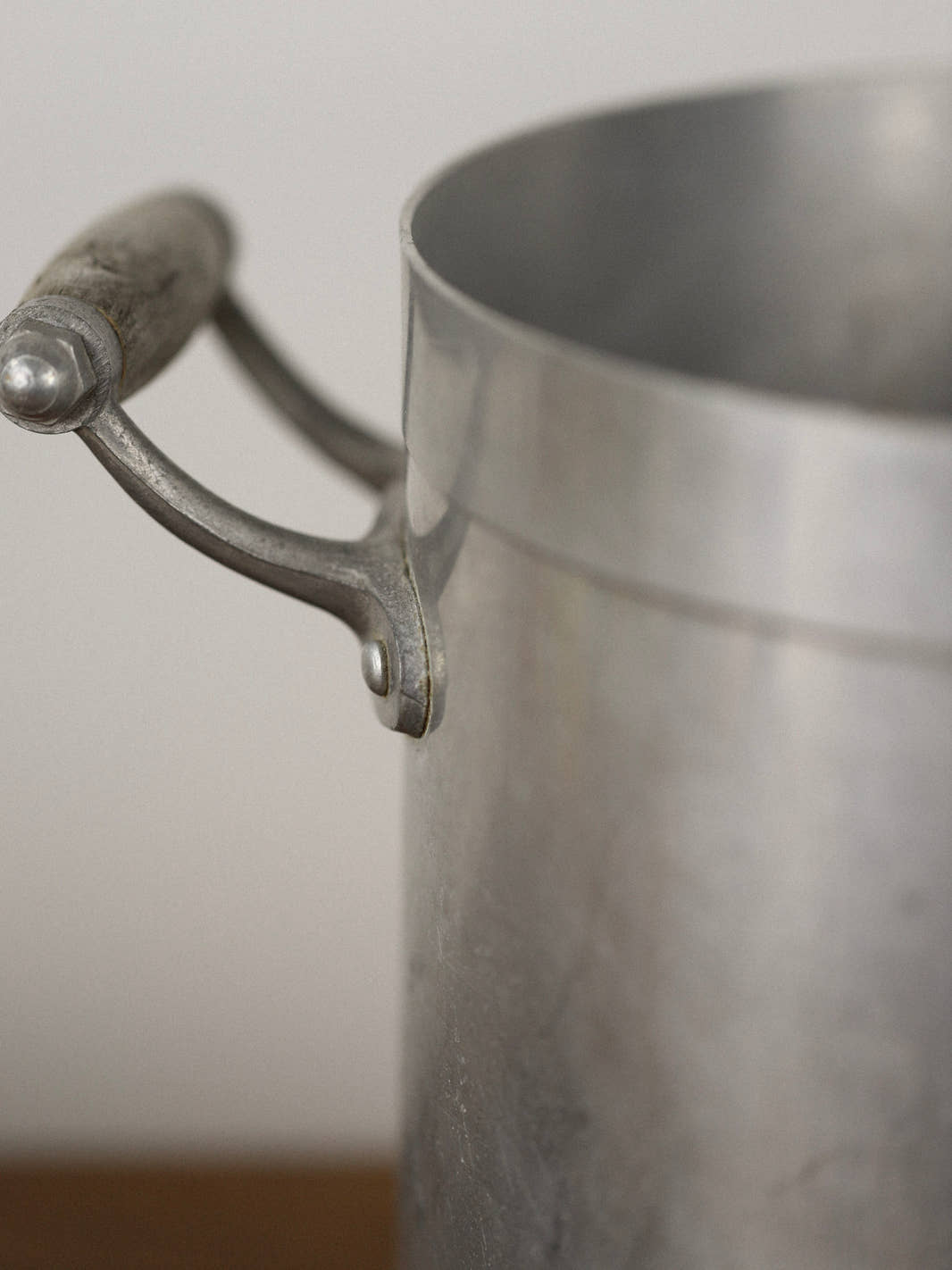 Vintage Farmhouse Tall Aluminum Pot