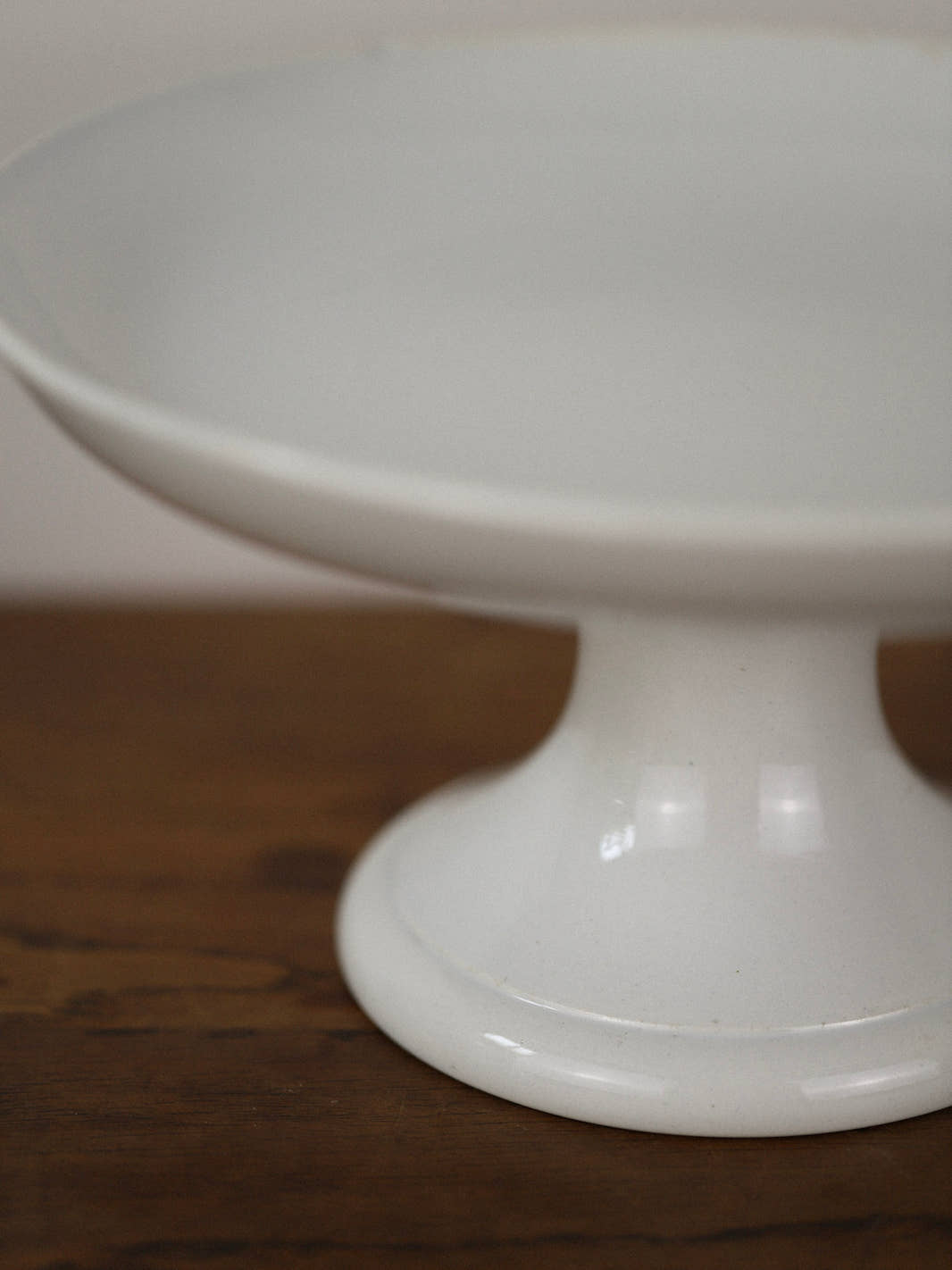 Antique Sarreguemines Ironstone Compotier