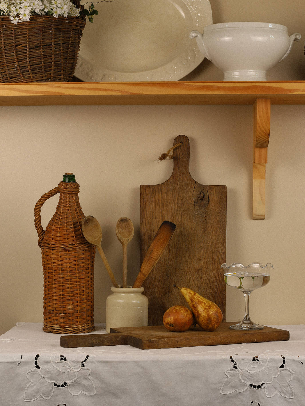 Vintage Salt-Glazed Stoneware Crock