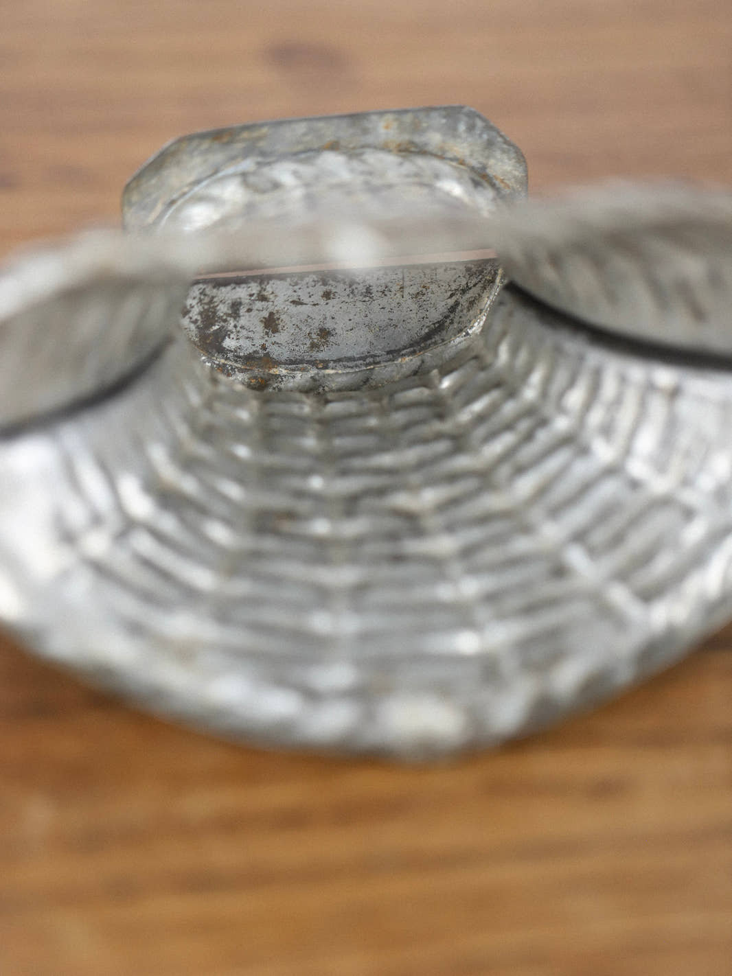 Antique Metal "Basket" Chocolate Mold