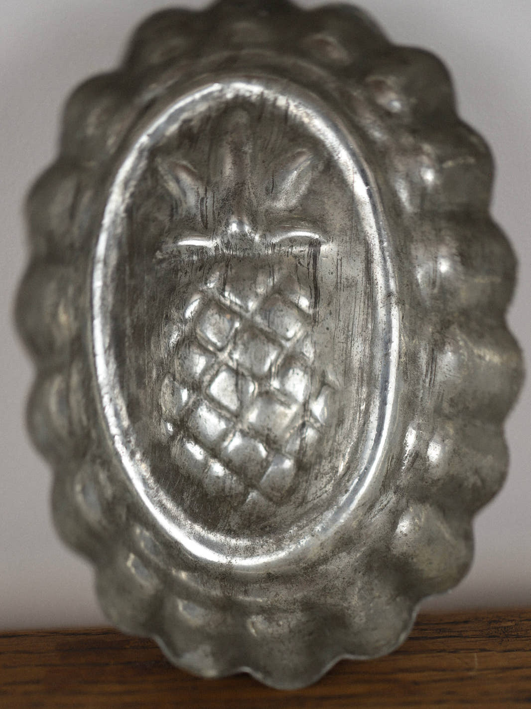 Vintage Pineapple Copper Pastry Mold