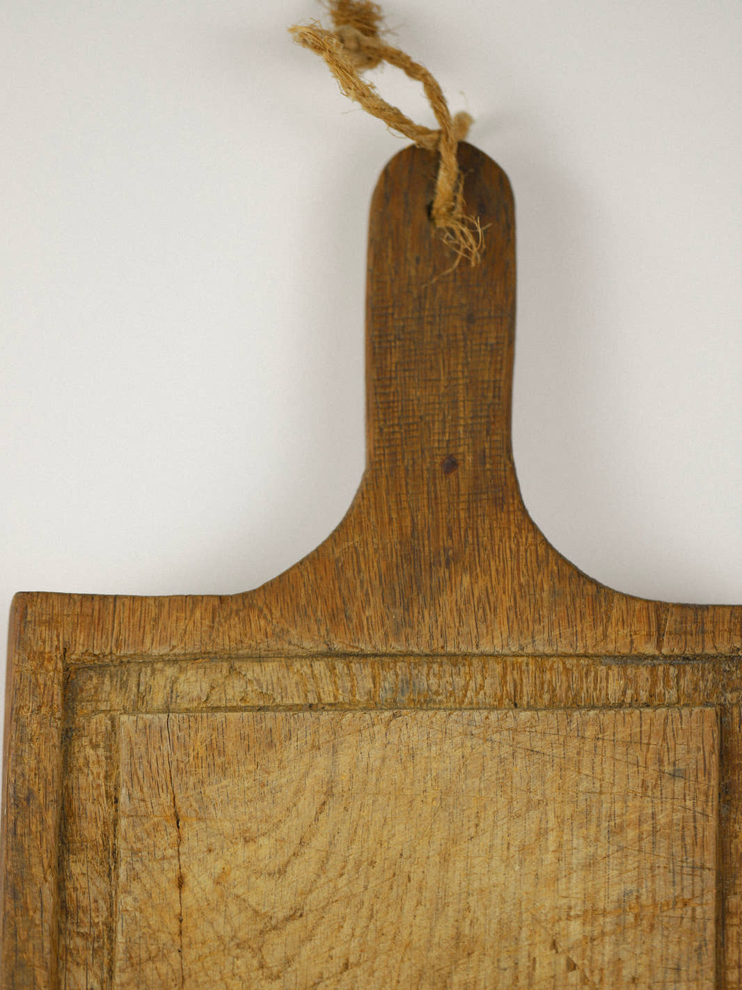 Antique Hand-Carved Serving Board