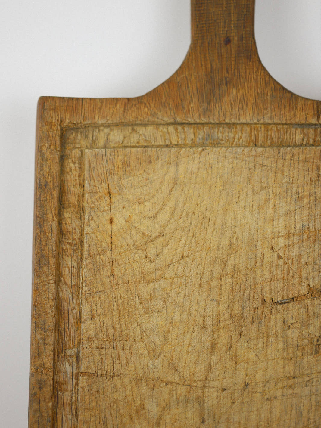 Antique Hand-Carved Serving Board