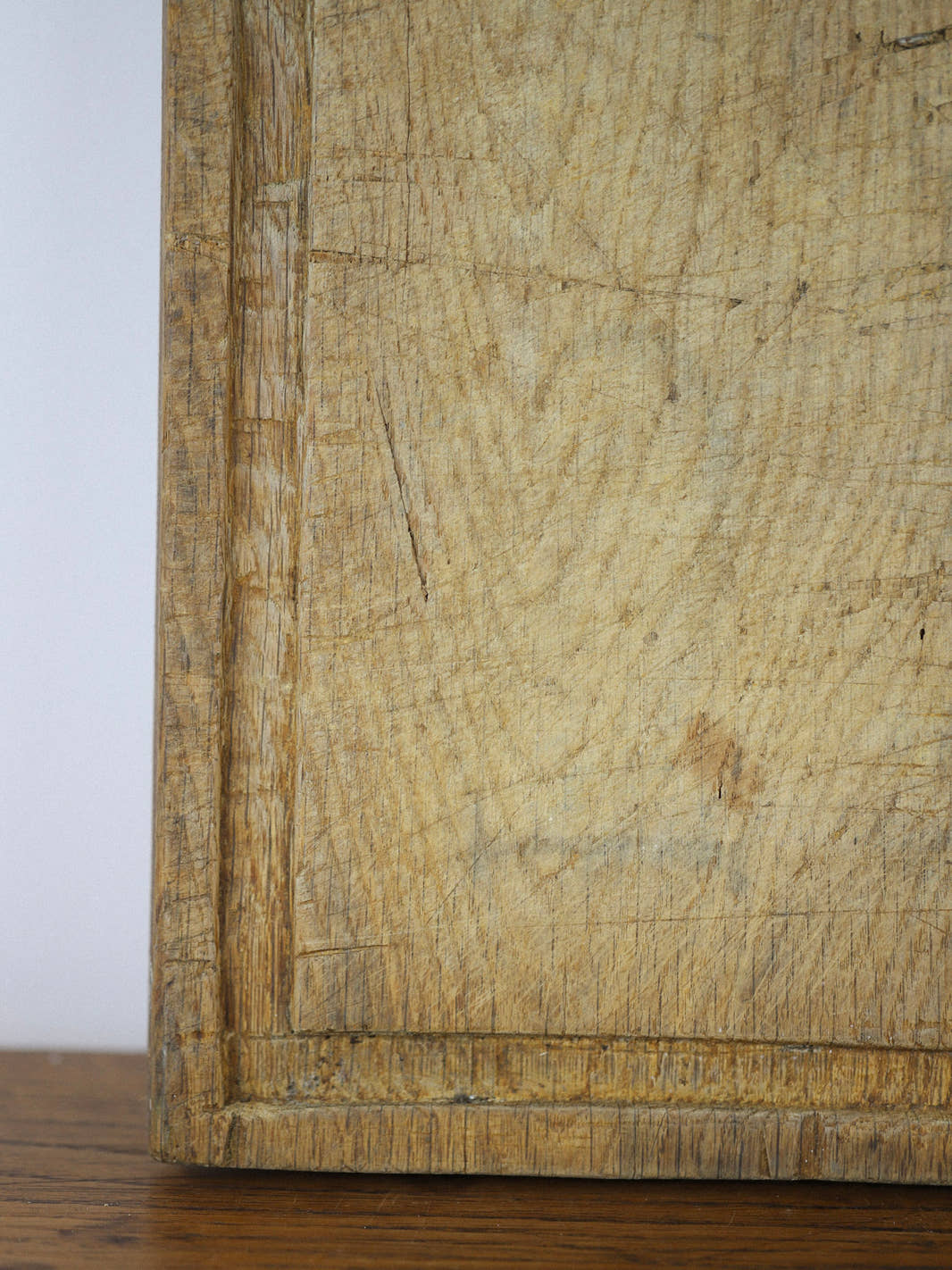 Antique Hand-Carved Serving Board
