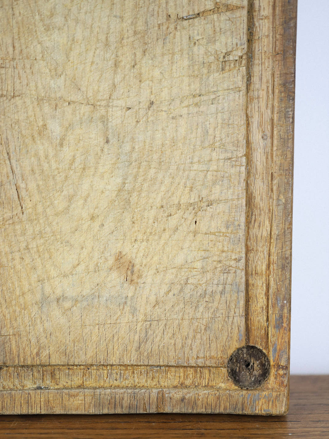 Antique Hand-Carved Serving Board