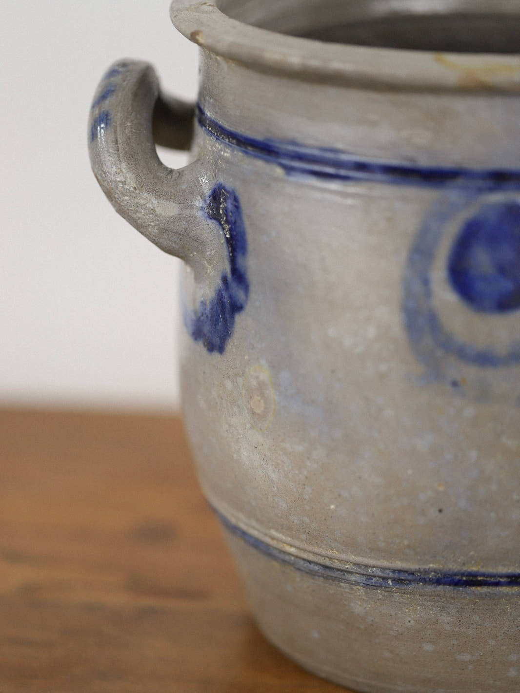 Antique Large Alsace Stoneware Crock
