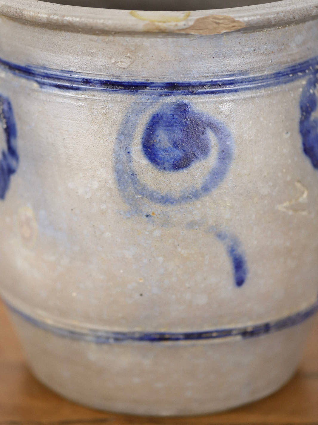 Antique Large Alsace Stoneware Crock