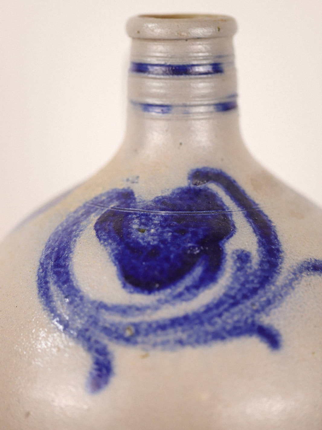 Antique Alsace Stoneware Pitcher