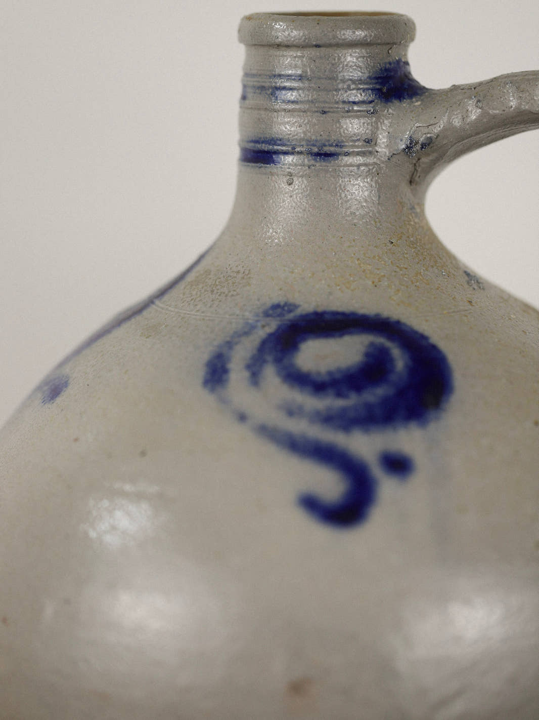 Antique Alsace Stoneware Pitcher