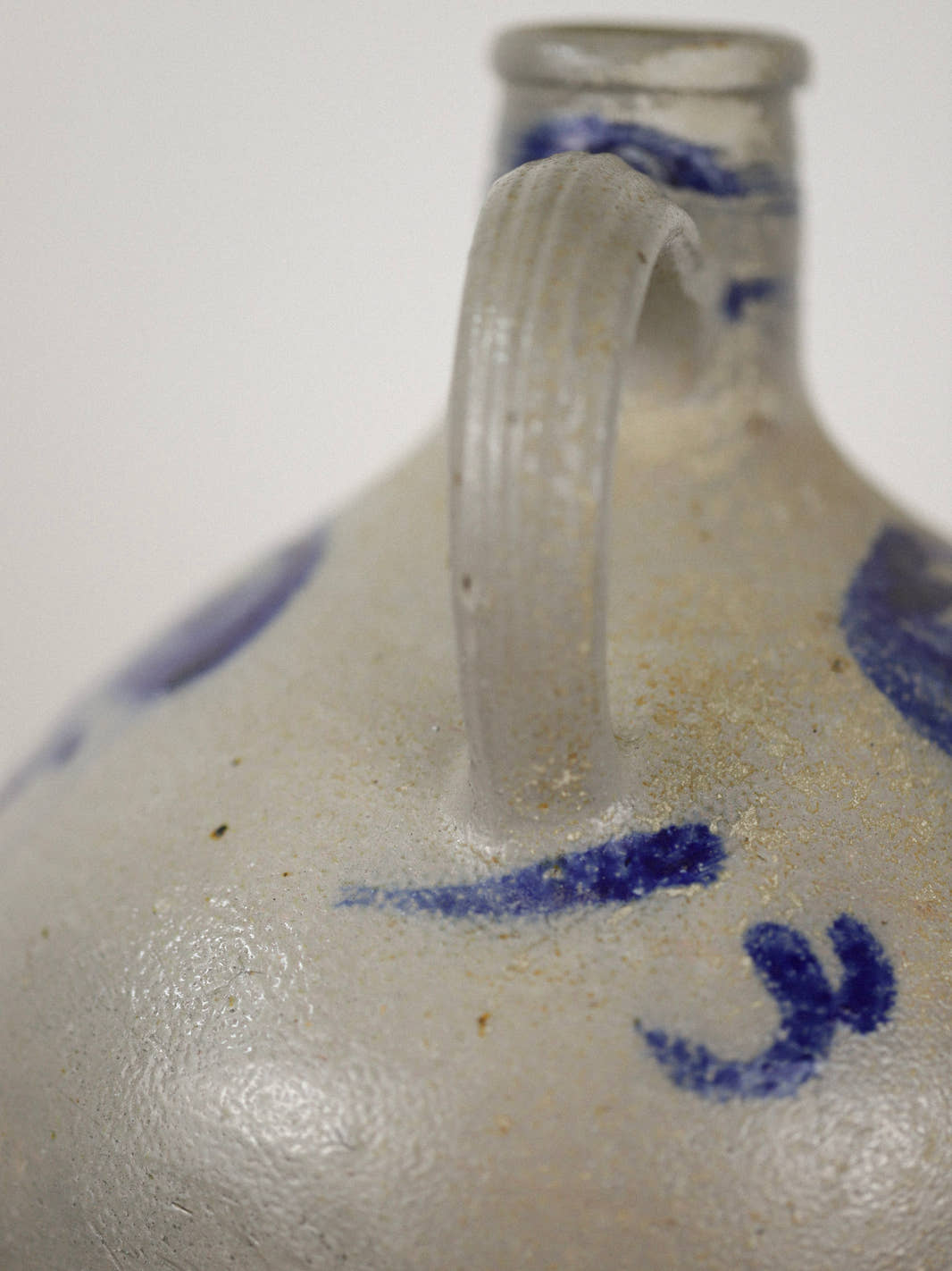 Antique Alsace Stoneware Pitcher