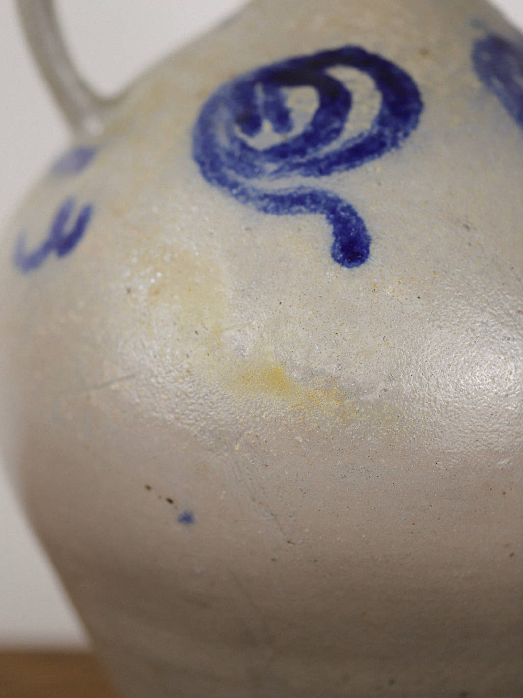 Antique Alsace Stoneware Pitcher