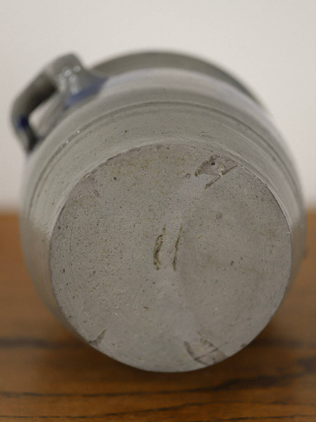 Antique Small Alsace Stoneware Crock