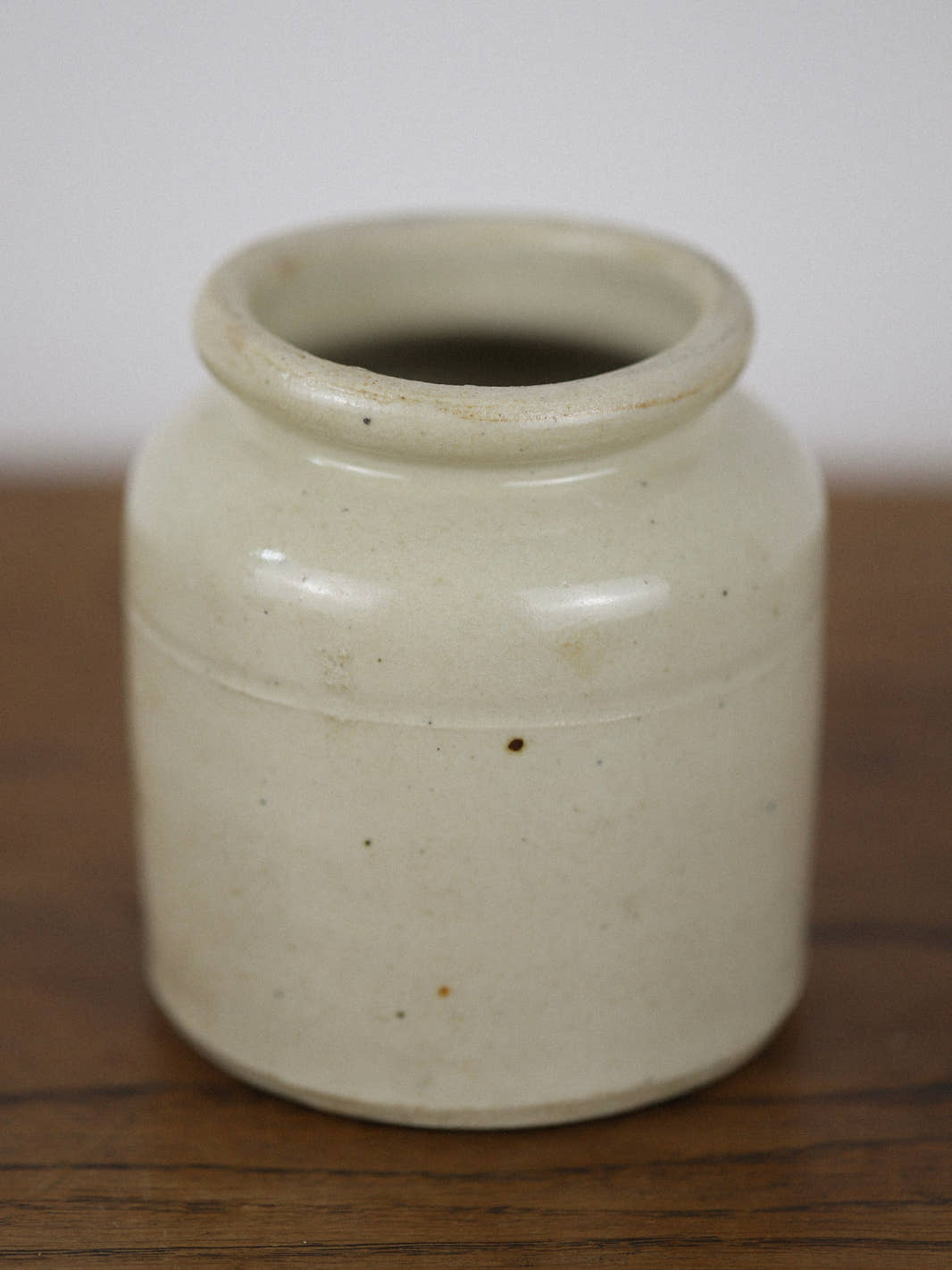 Vintage Salt-Glazed Stoneware Crock