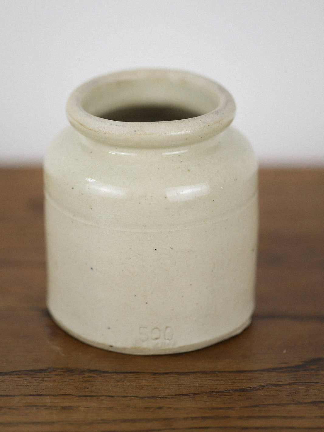 Vintage Salt-Glazed Stoneware Crock
