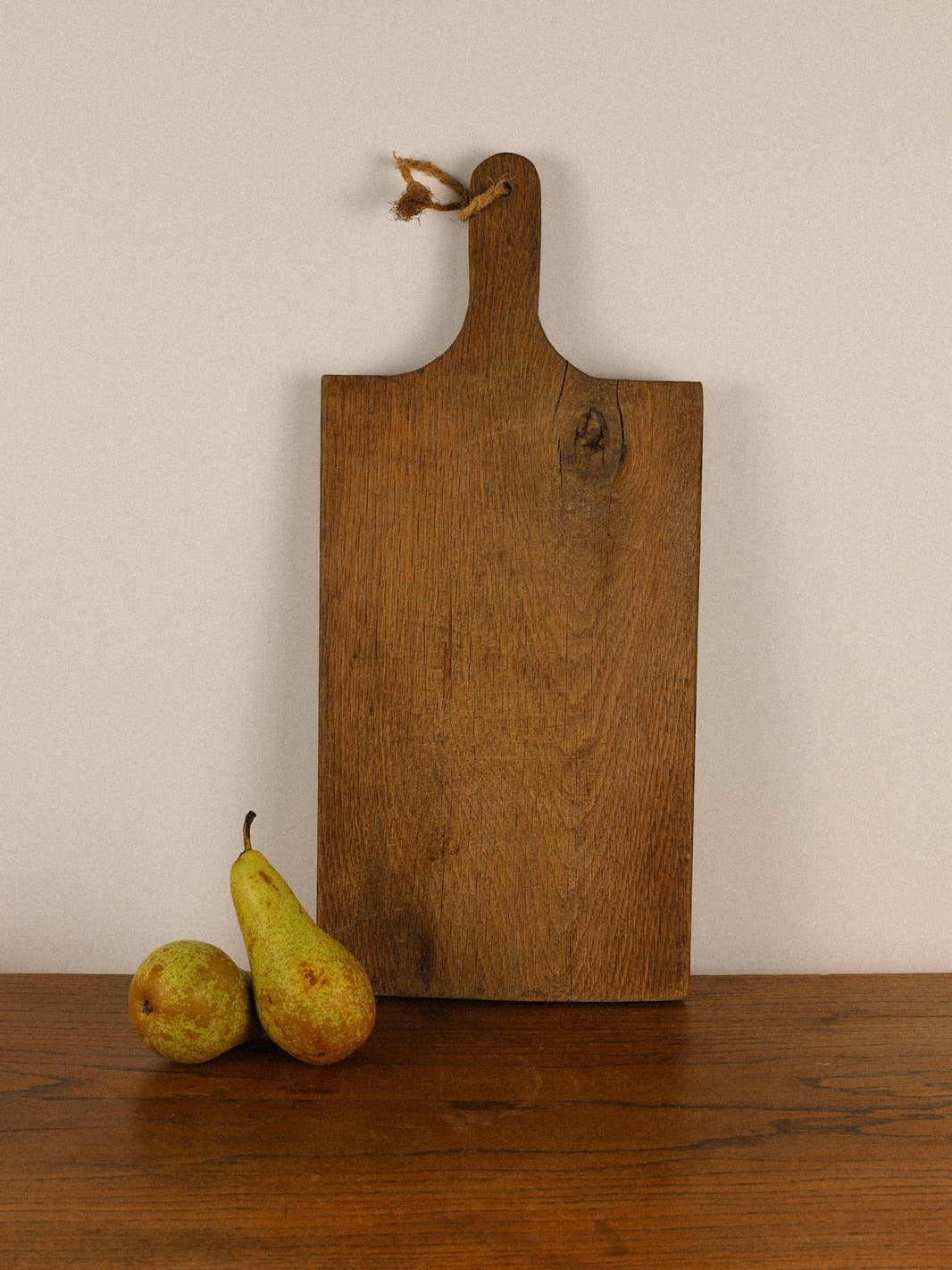 Antique Hand-Carved Serving Board