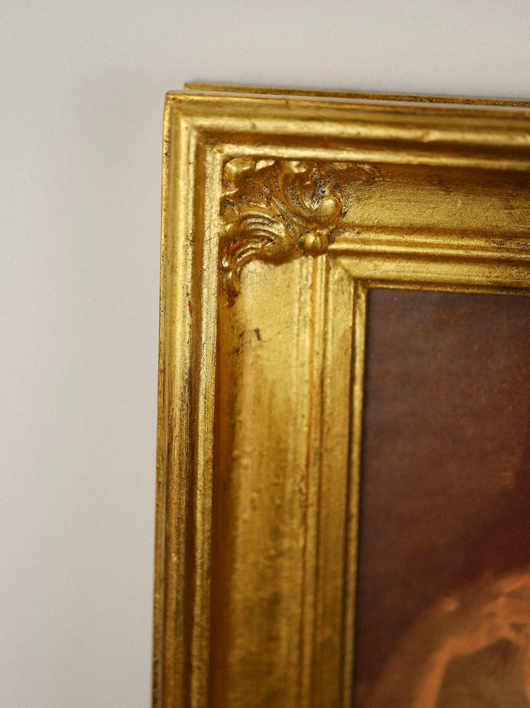 Pair of Antique Rococo Gilded Frames