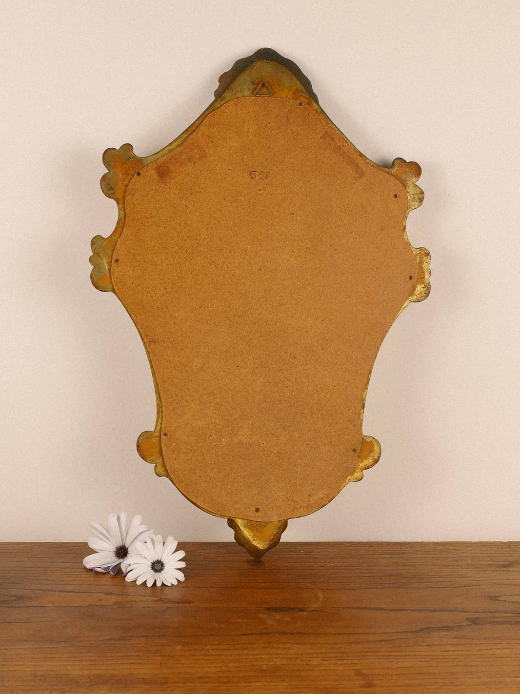 Vintage Rococo Gilt Wall Mirror