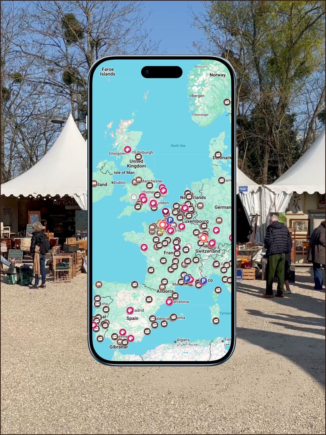 Z - The Antique & Flea Market Master Map