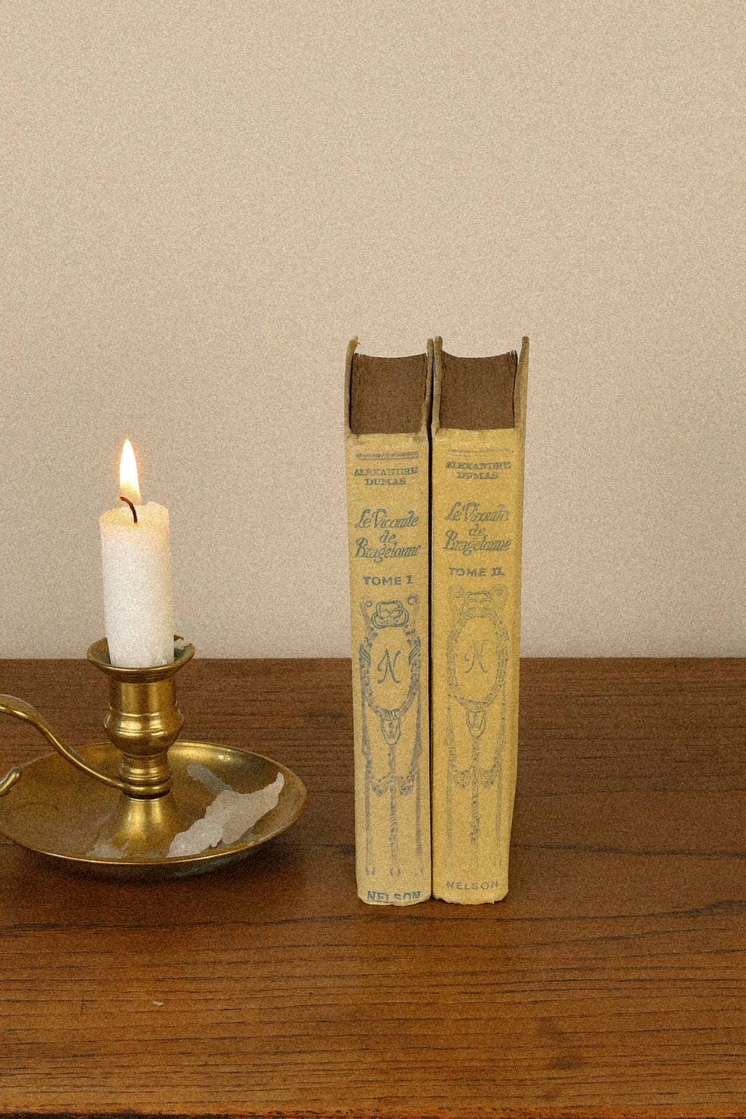 Pair of Vintage 1930 French Novels