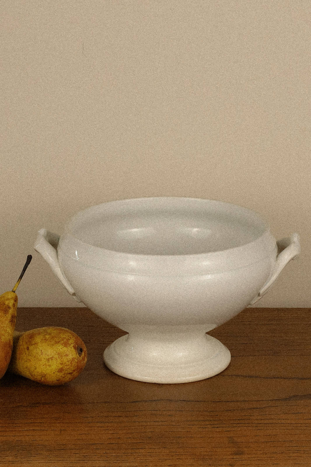 Antique 19th Century Opaque Lunéville Tureen