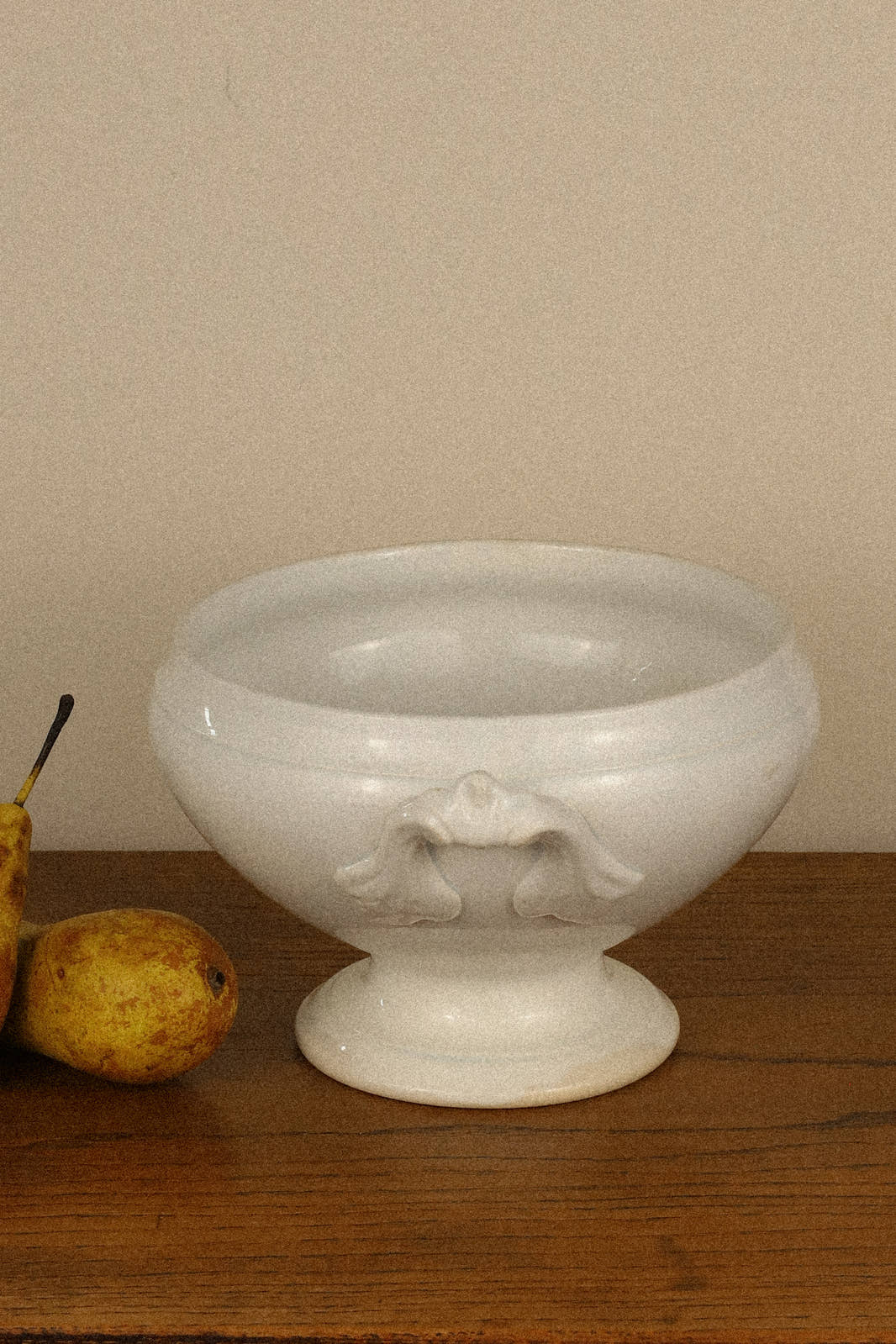 Antique 19th Century Opaque Lunéville Tureen