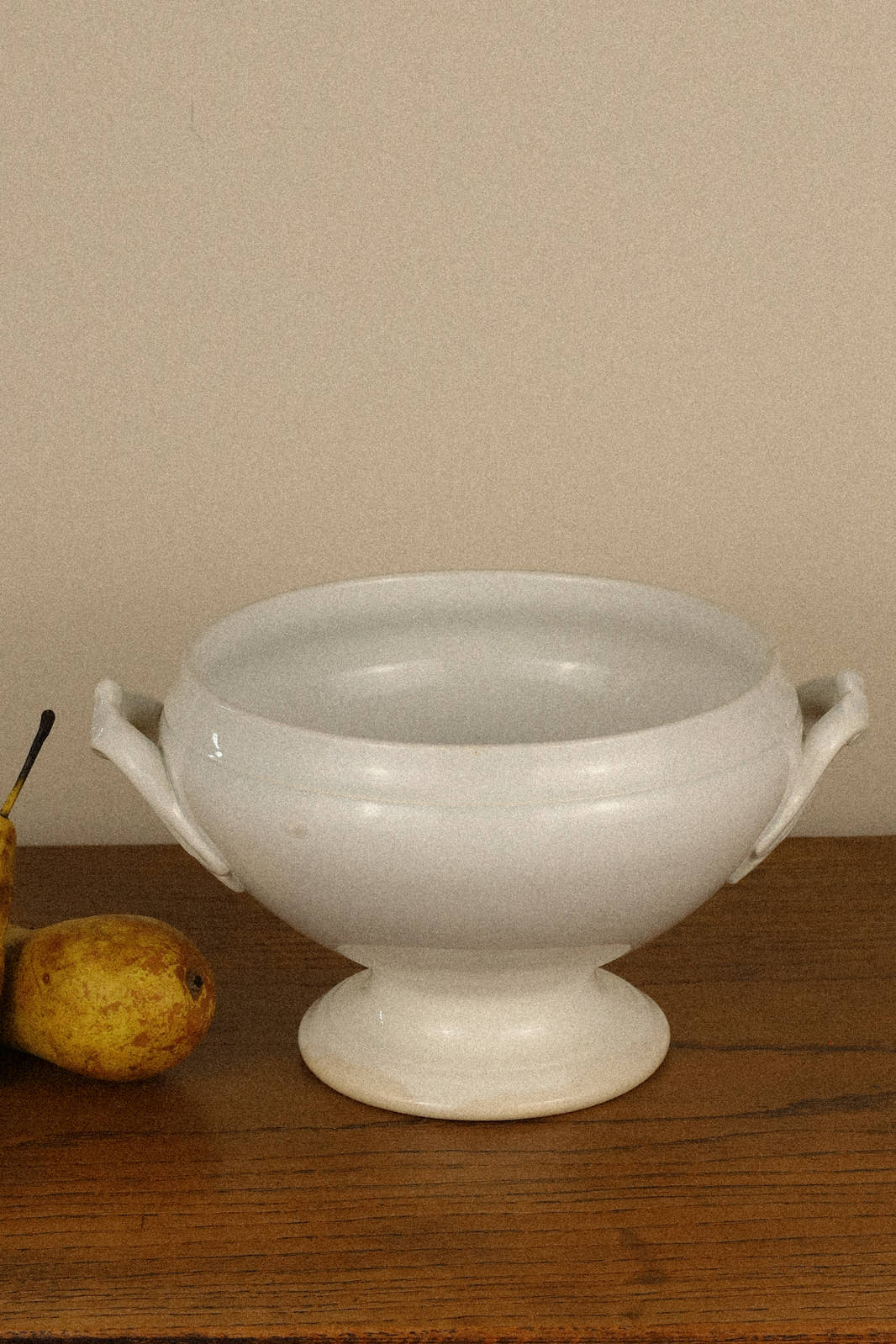 Antique 19th Century Opaque Lunéville Tureen