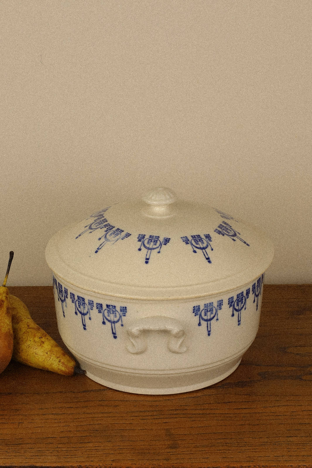 Antique Large Saint-Uze Provincial Tureen