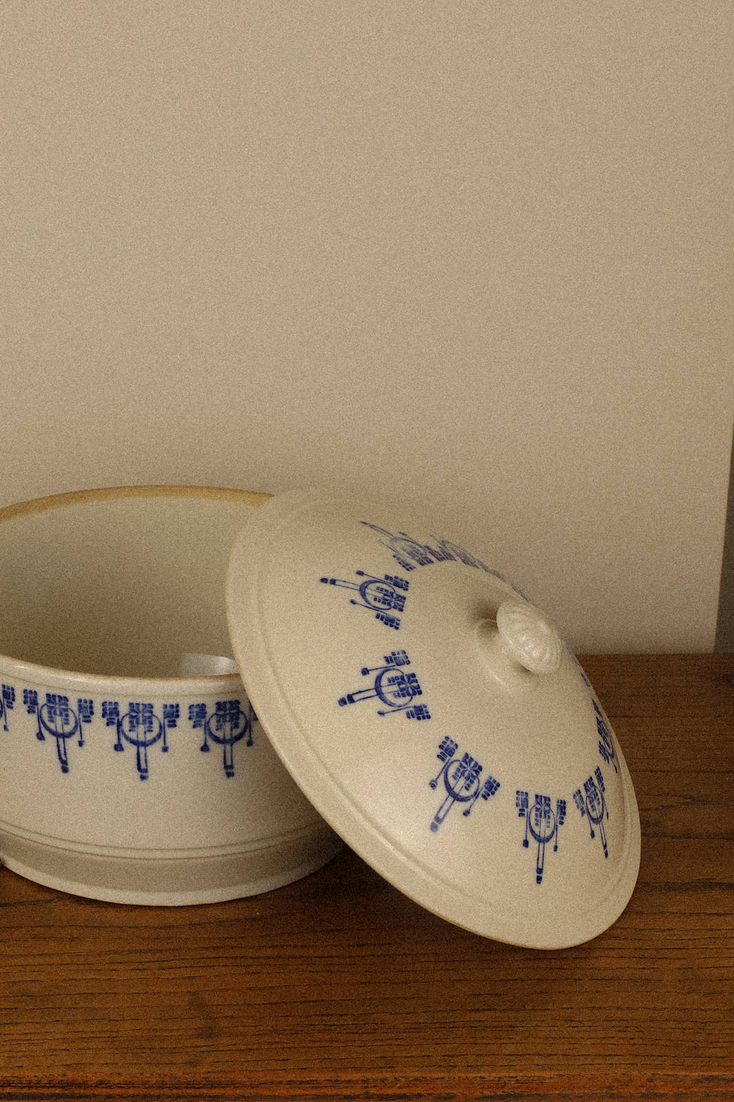Antique Large Saint-Uze Provincial Tureen