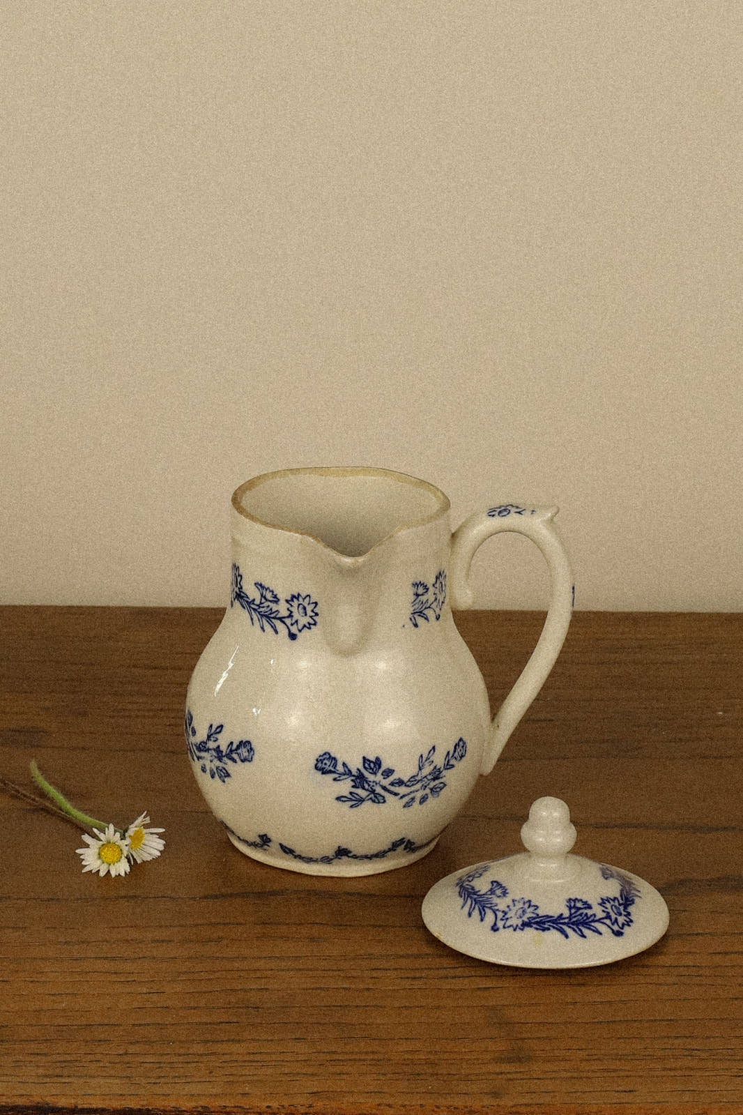 Antique Saint-Uze Milk Pitcher