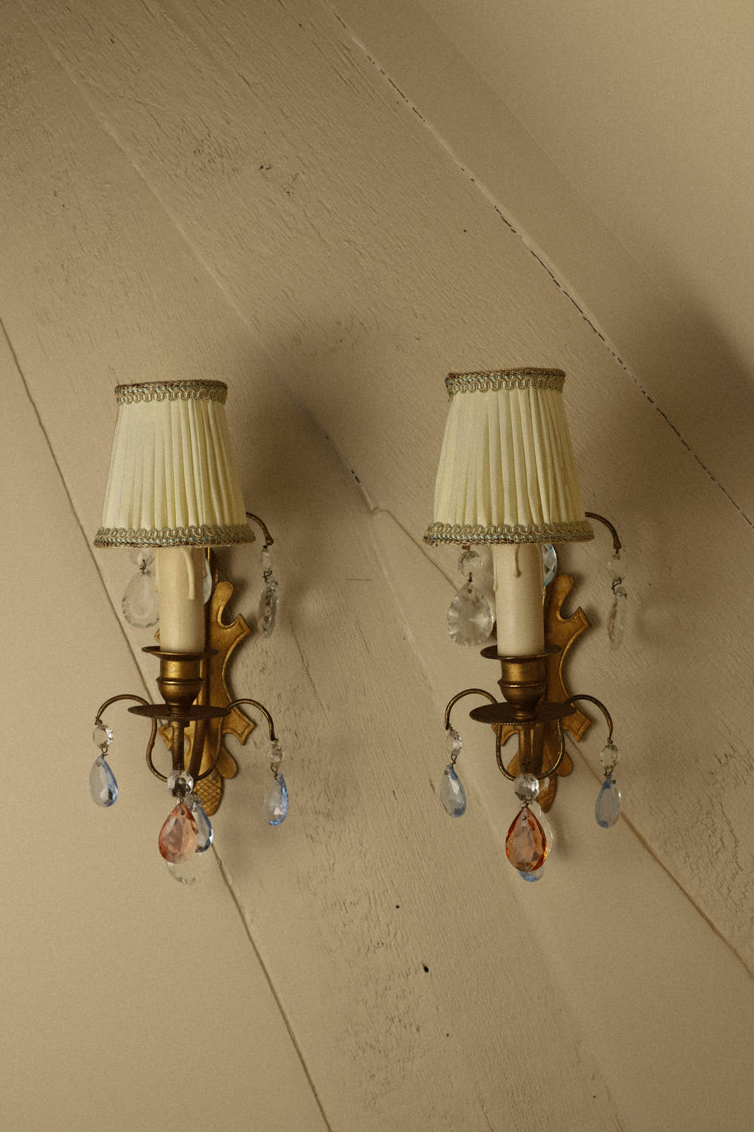 Pair of Vintage Belle Epoque Wall Sconces