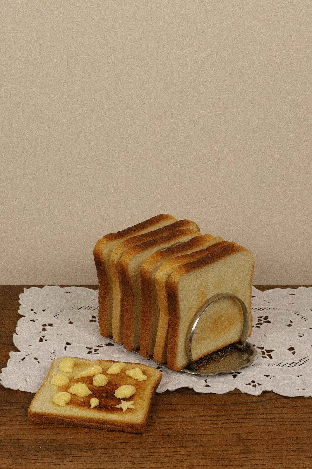 Vintage Victorian Silver-Plated Toast Rack