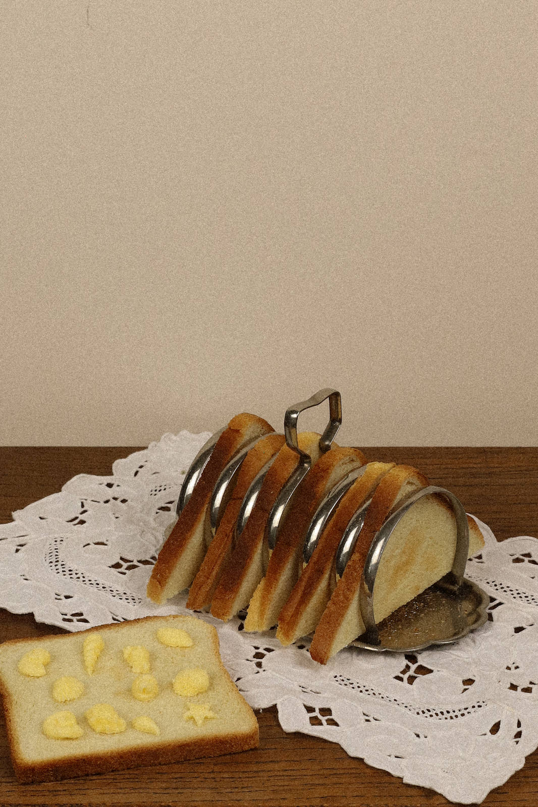 Vintage Victorian Silver-Plated Toast Rack