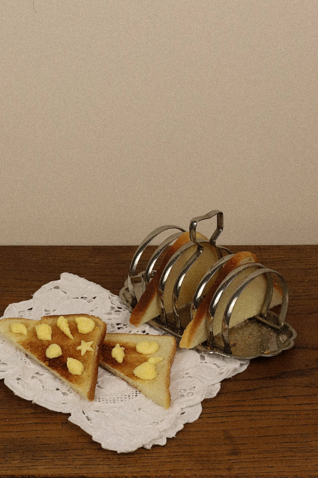 Vintage Victorian Silver-Plated Toast Rack