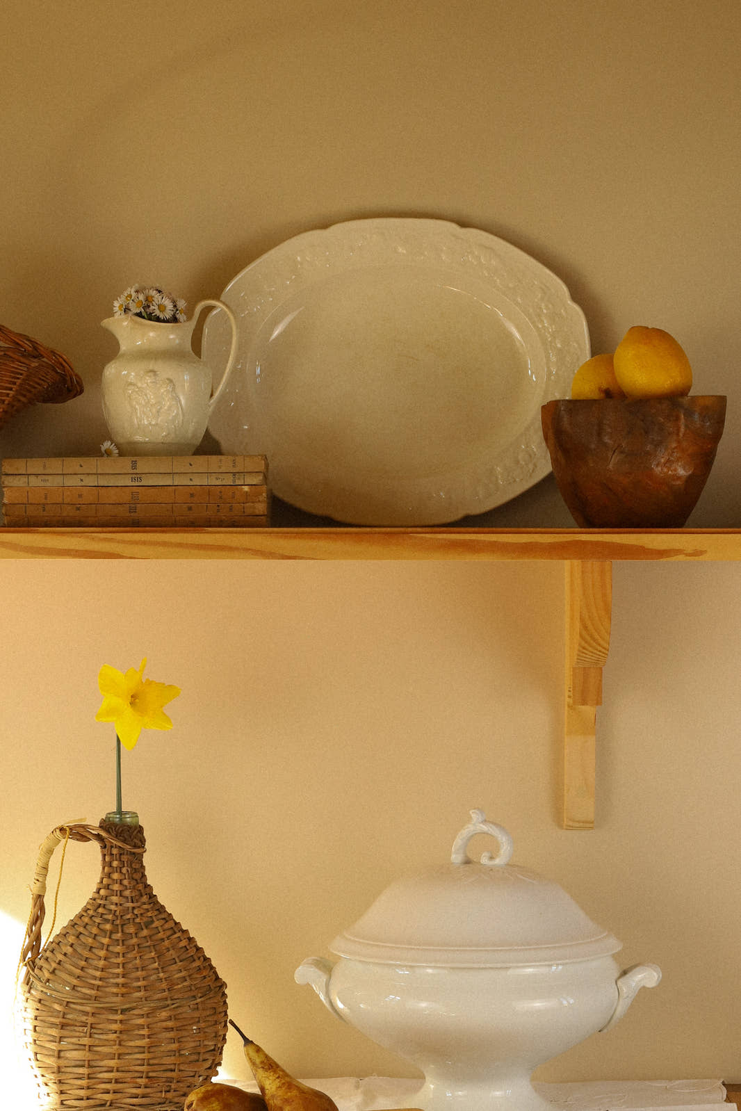 Vintage Scalloped Crown Ducal Platter