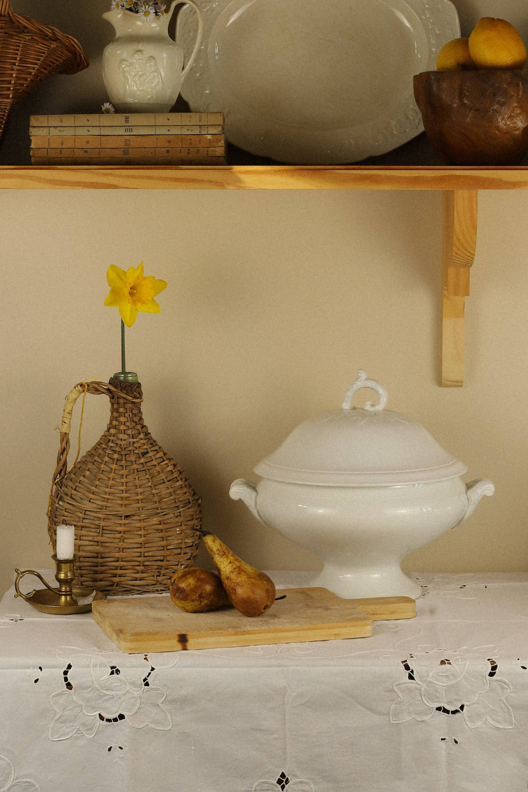 Antique French Ironstone Tureen