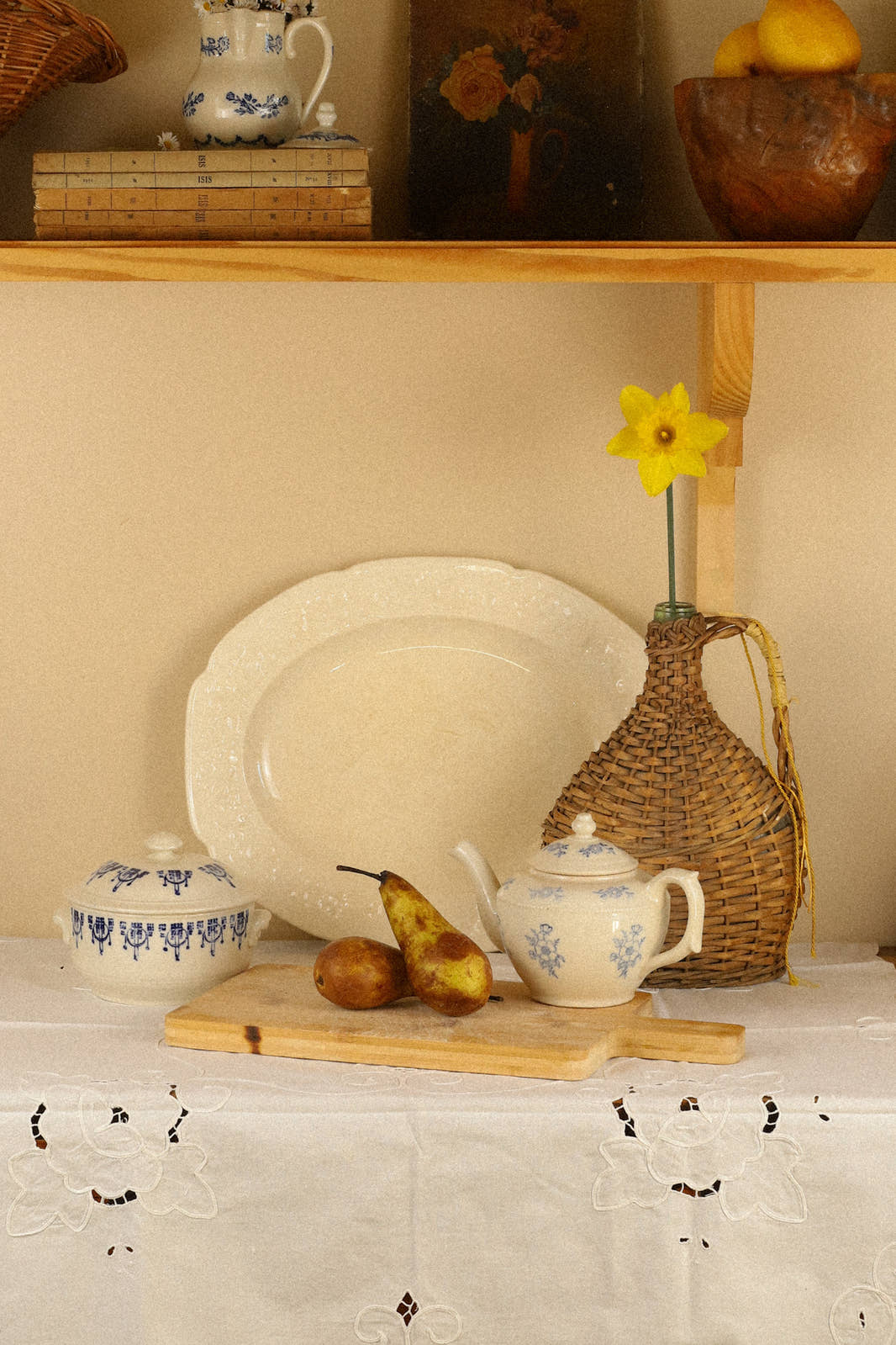 Antique 19th Century Saint-Uze Teapot