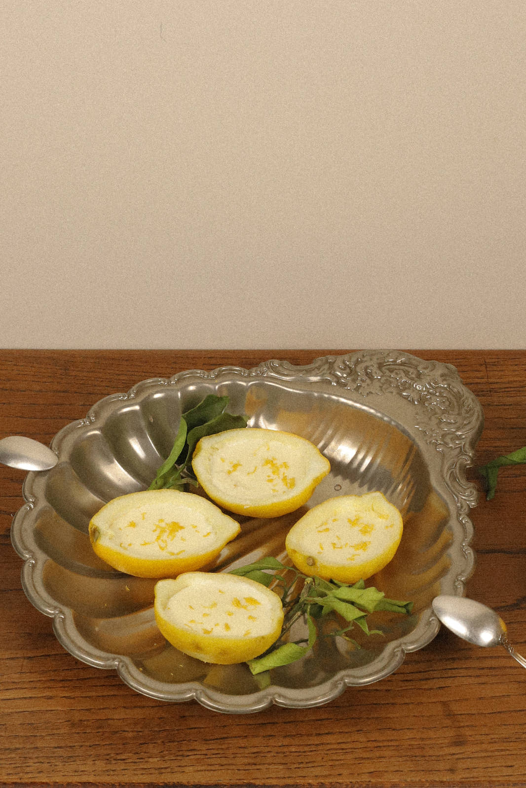 Vintage Silver-Plated Shell Platter
