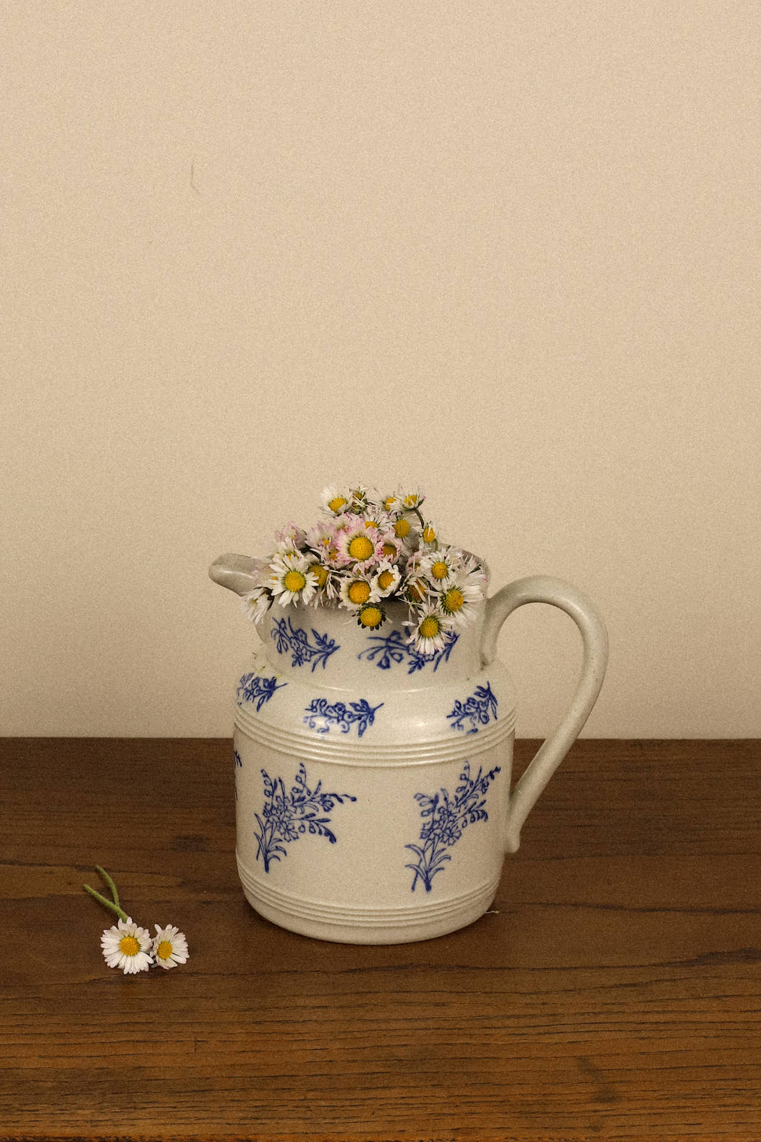 Antique 19th Century Saint-Uze Water Pitcher