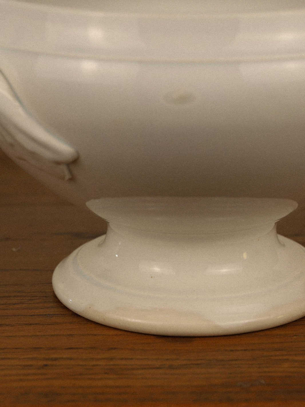 Antique 19th Century Opaque Lunéville Tureen