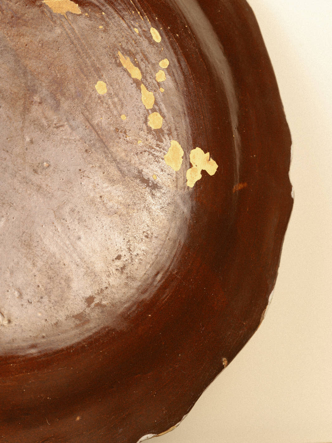 Antique 19th Century Round Faïence Platter