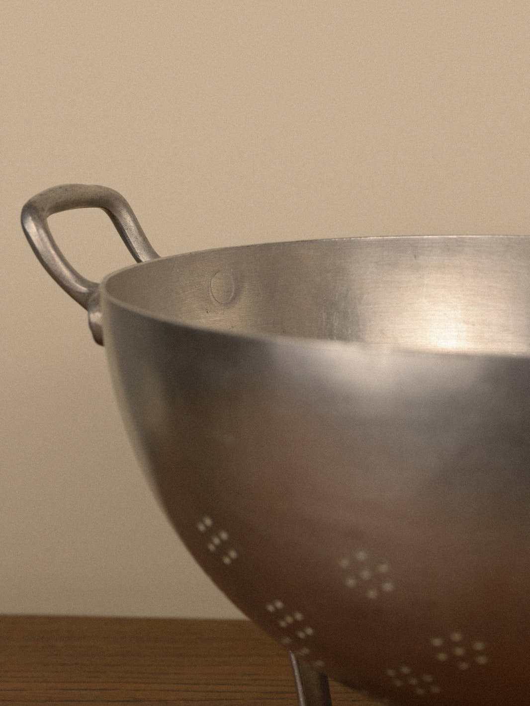 Vintage French Tripod Colander