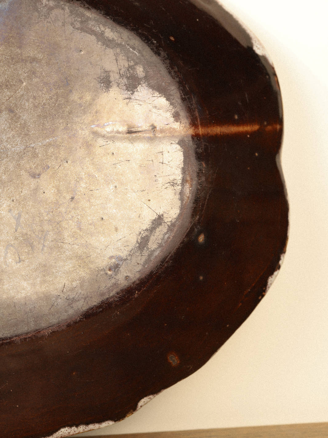 Antique 19th Century Oval Faïence Platter