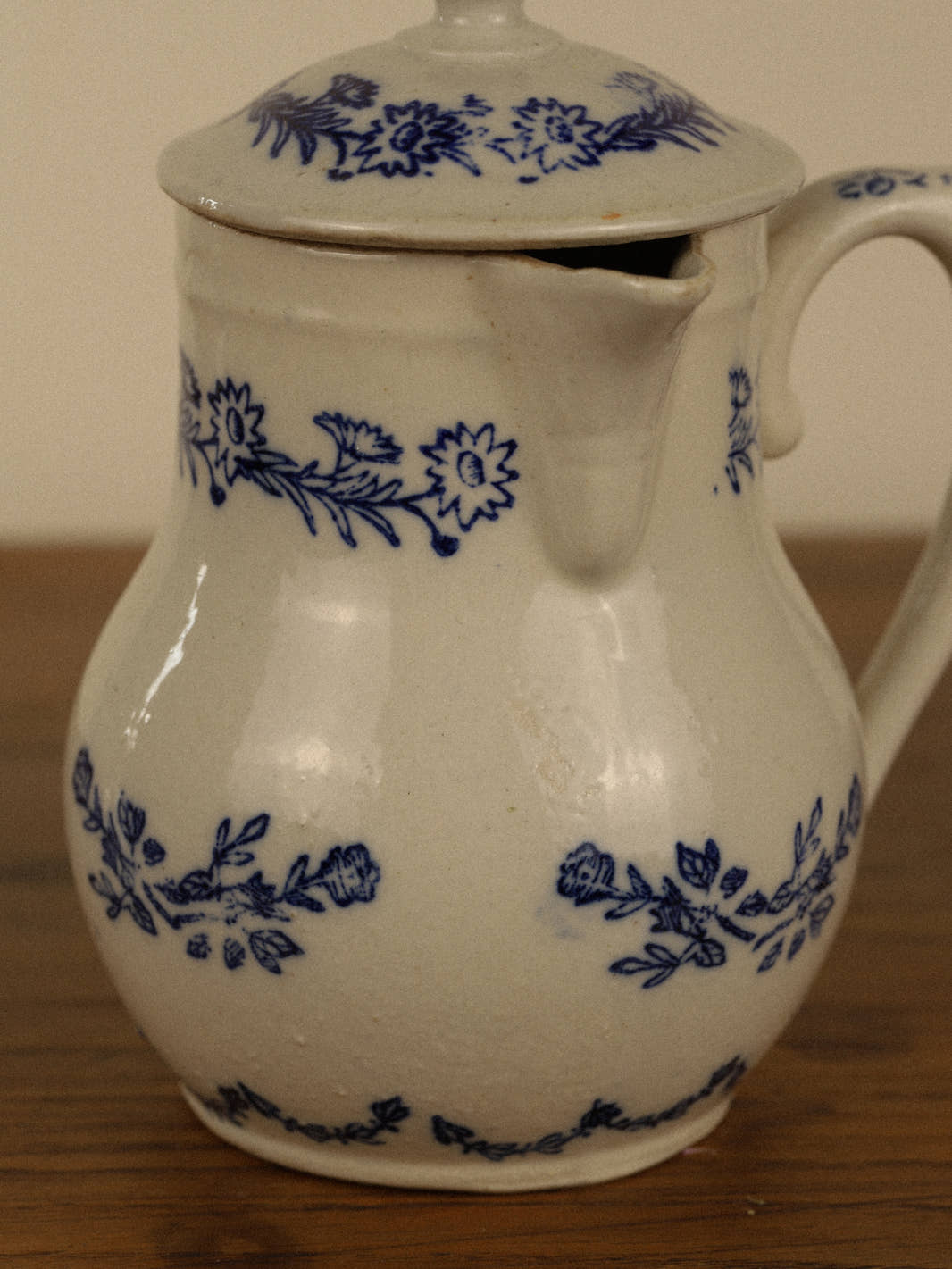 Antique Saint-Uze Milk Pitcher