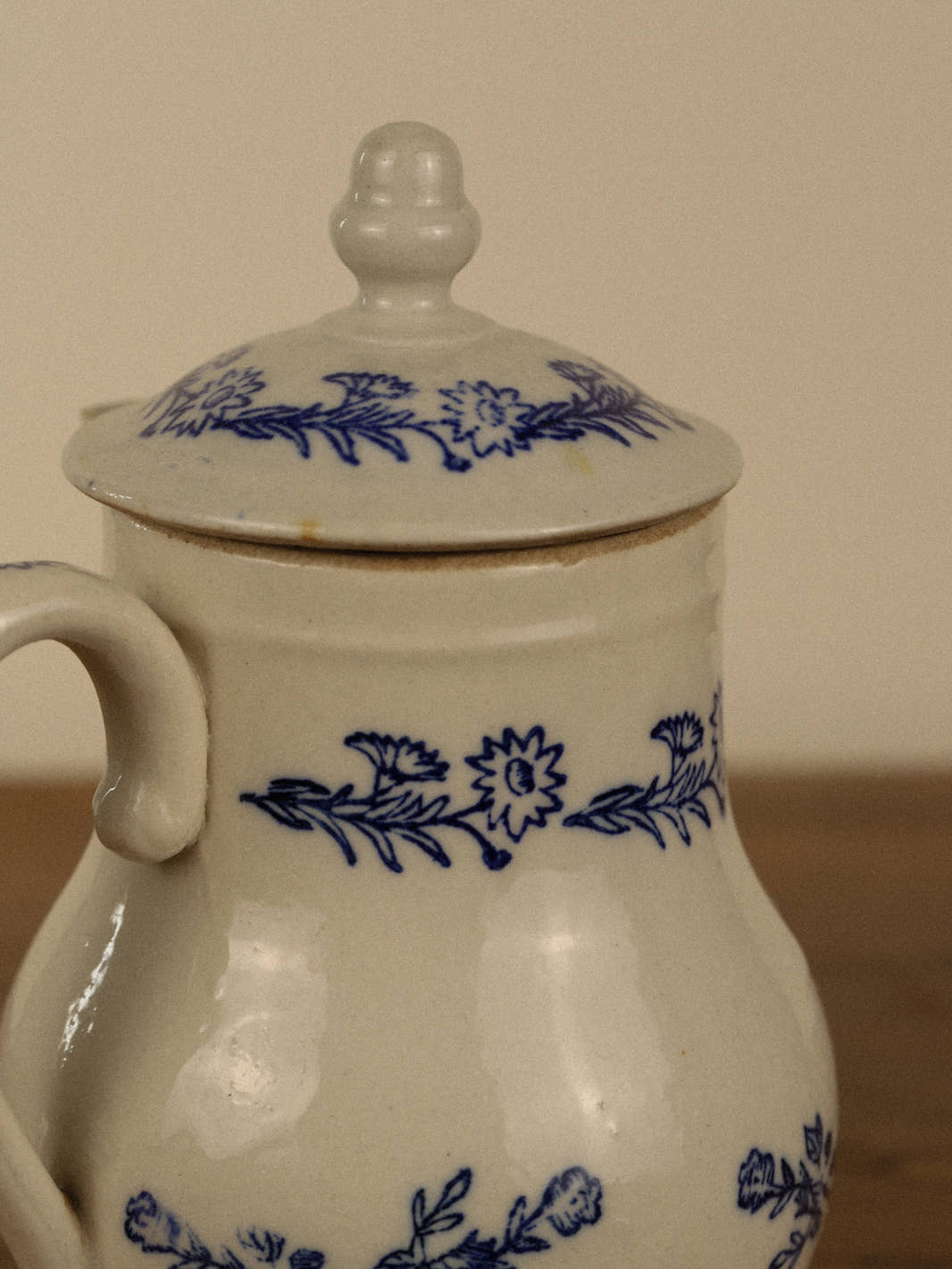 Antique Saint-Uze Milk Pitcher