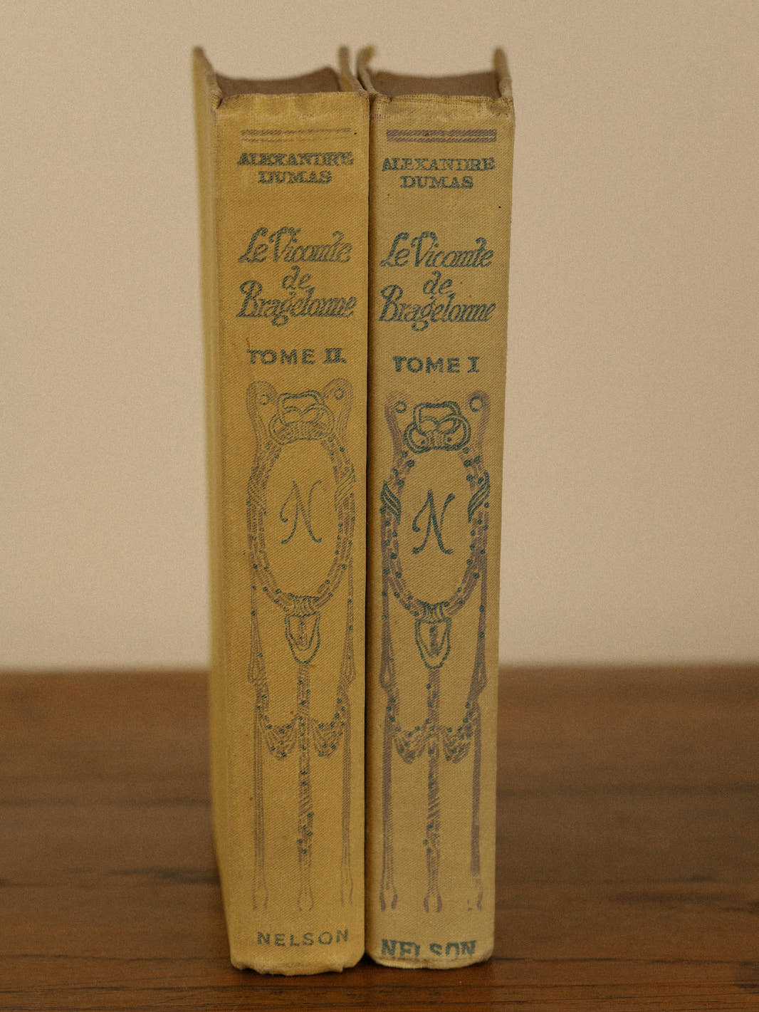 Pair of Vintage 1930 French Novels