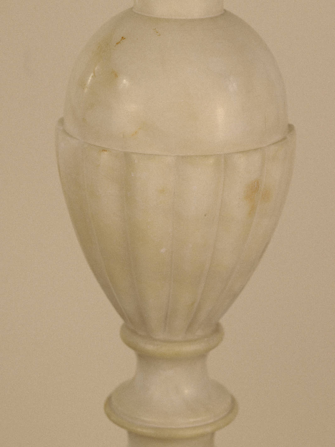 Vintage Onyx Table Lamp Base