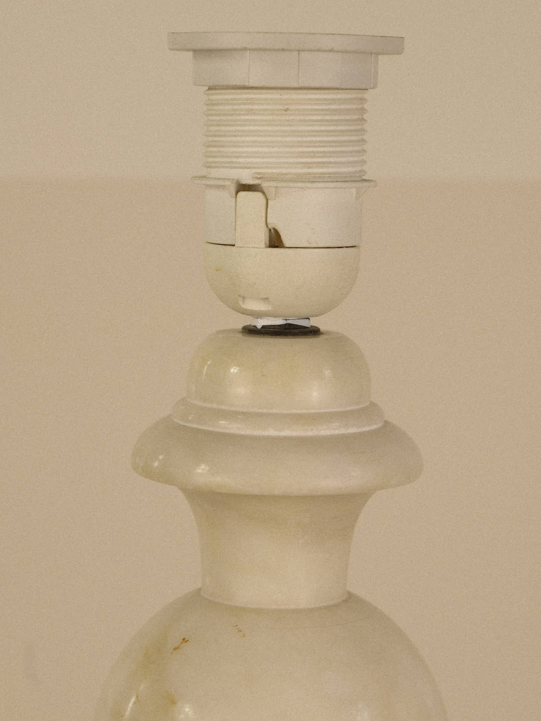 Vintage Onyx Table Lamp Base
